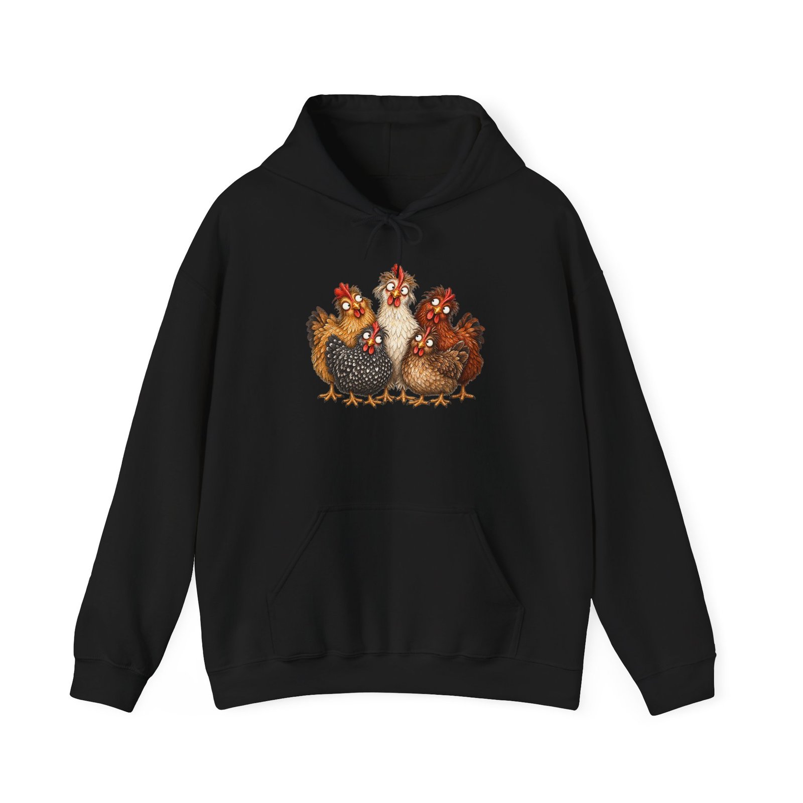 Crazy Chicken Hoodie — Cute Farmhouse Hen Sweatshirt - Image 9