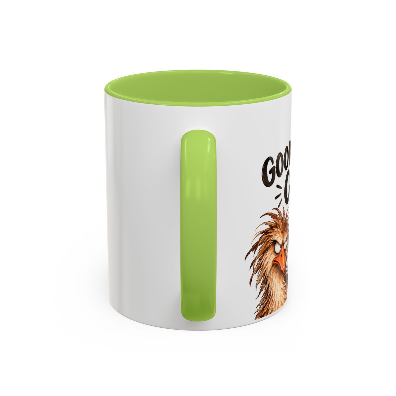 Funny Morning Grumpy Birds Coffee Mug – "Morning, Lucky" Accent Ceramic Mug for Lefties - Image 5