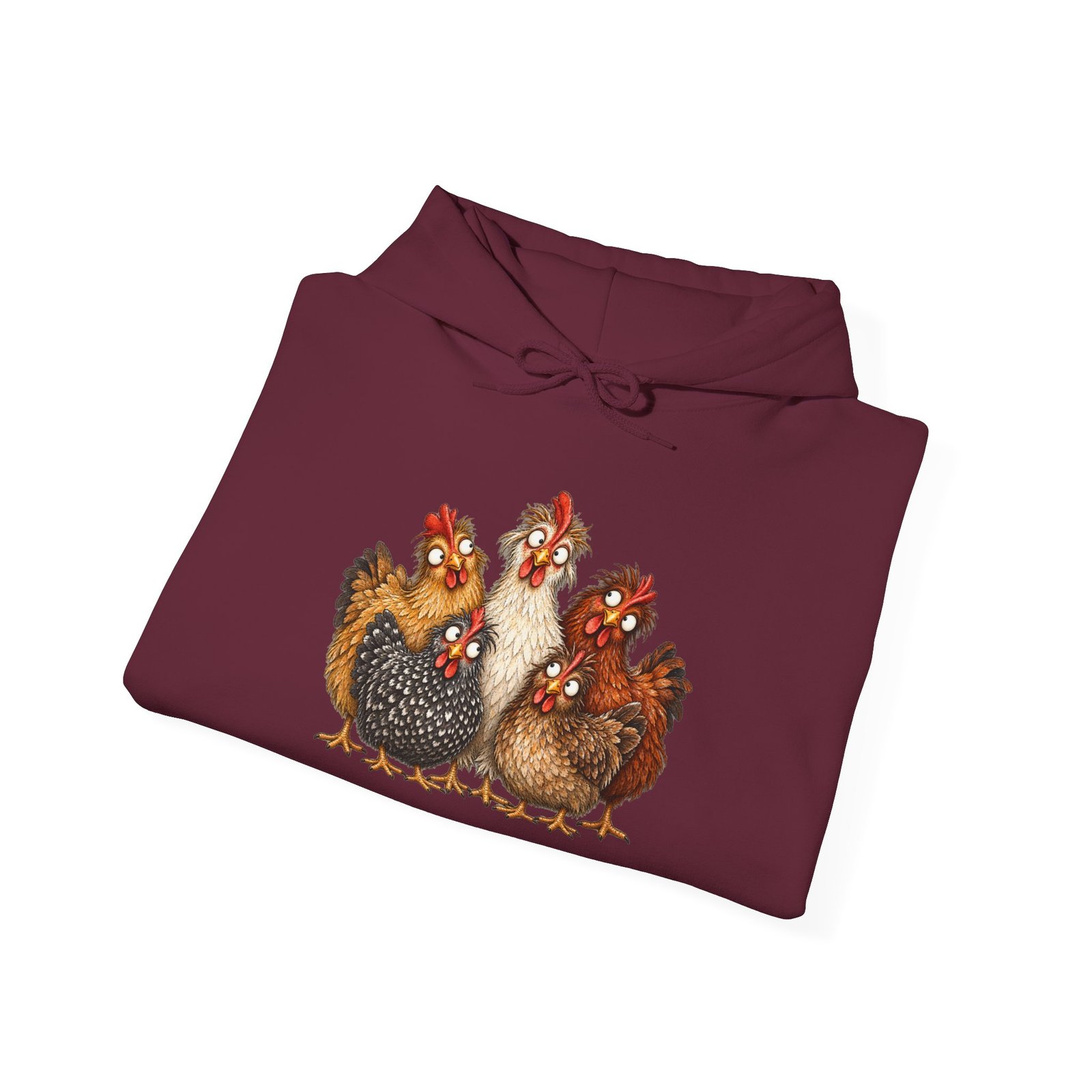 Crazy Chicken Hoodie — Cute Farmhouse Hen Sweatshirt - Image 20