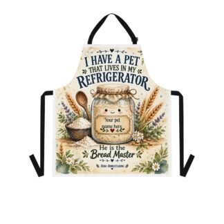 Name Your Sour Dough - the Refrigerator Pet Apron