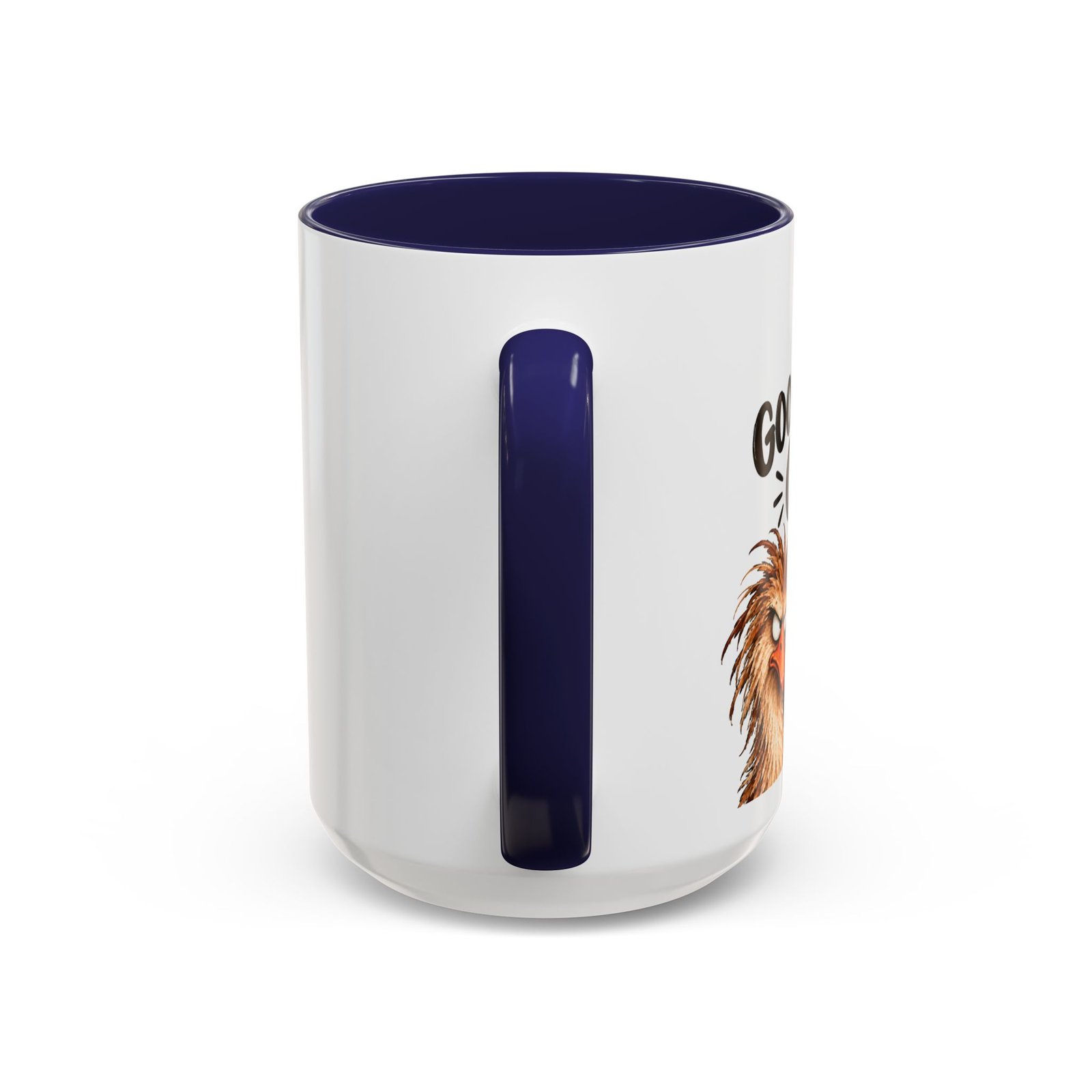 Funny Morning Grumpy Birds Coffee Mug – "Morning, Lucky" Accent Ceramic Mug for Lefties - Image 24