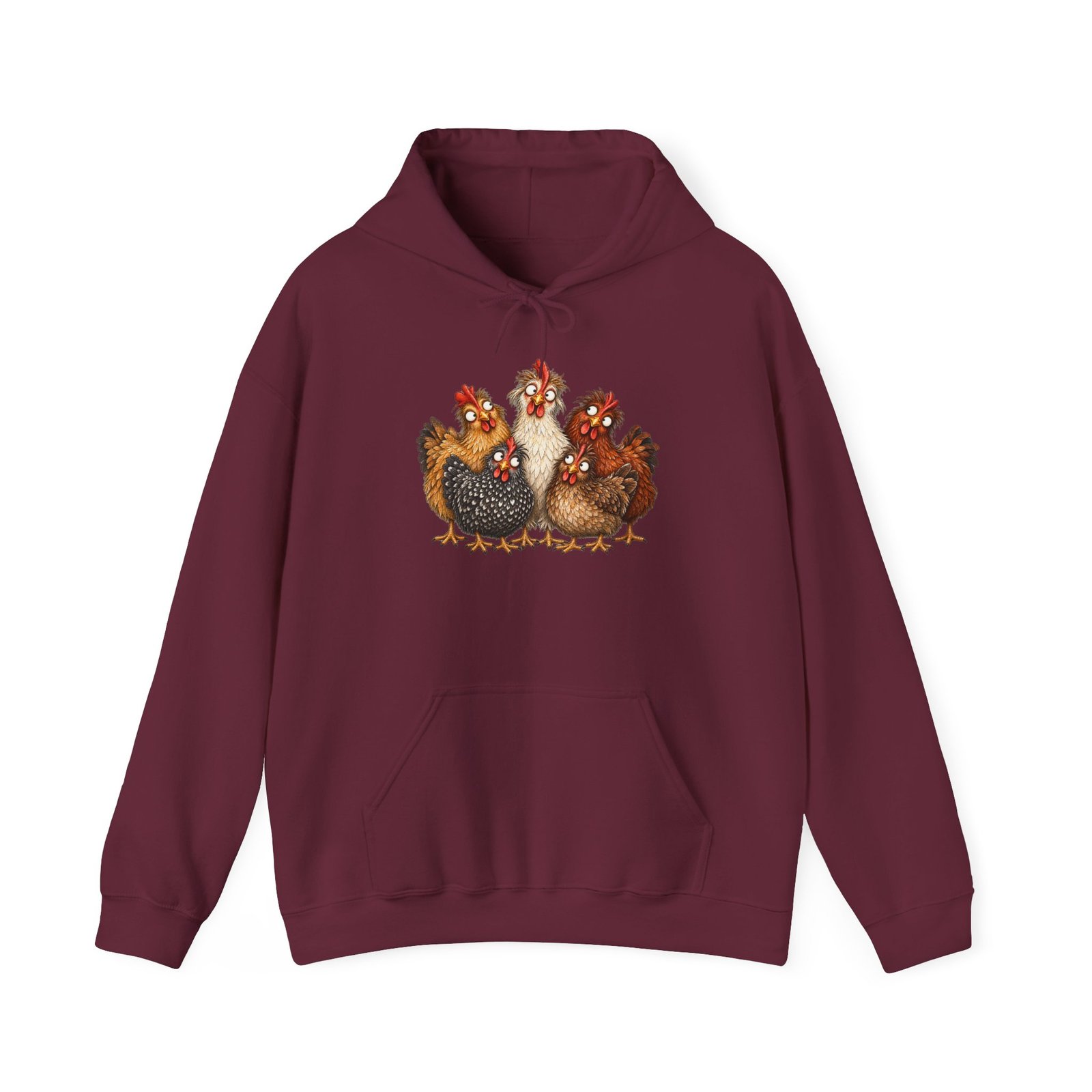 Crazy Chicken Hoodie — Cute Farmhouse Hen Sweatshirt - Image 17