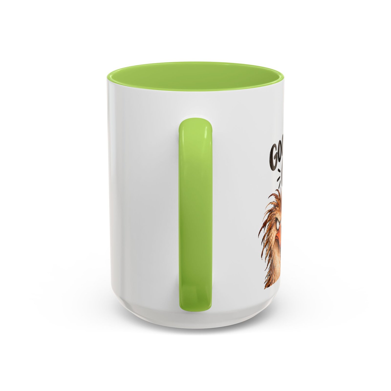 Funny Morning Grumpy Birds Coffee Mug – "Morning, Lucky" Accent Ceramic Mug for Lefties - Image 39