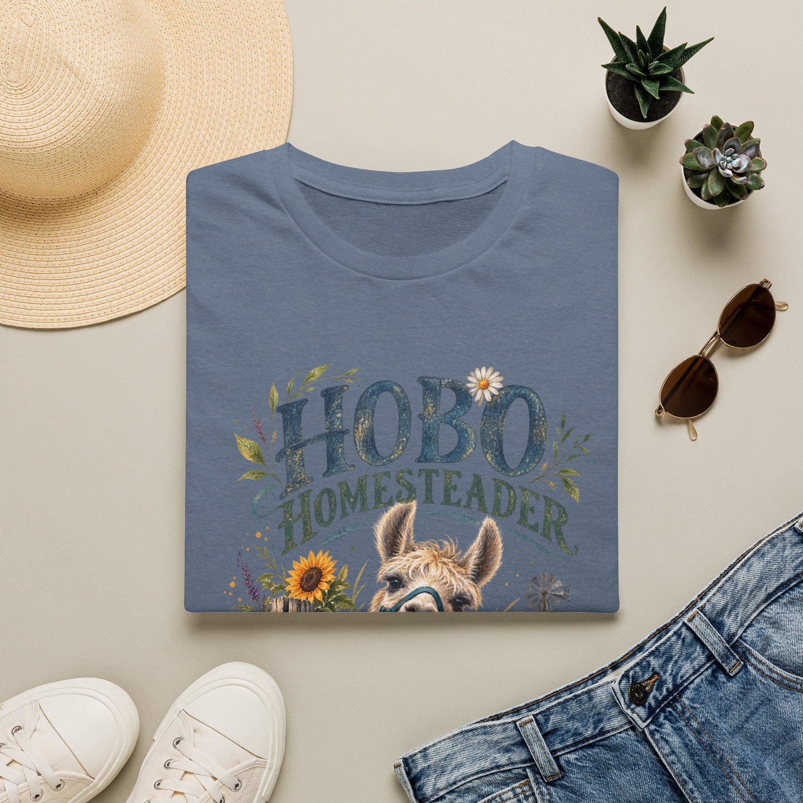 The Hobo Homesteader Tee - Homesteading Is a State of Mind - Image 9
