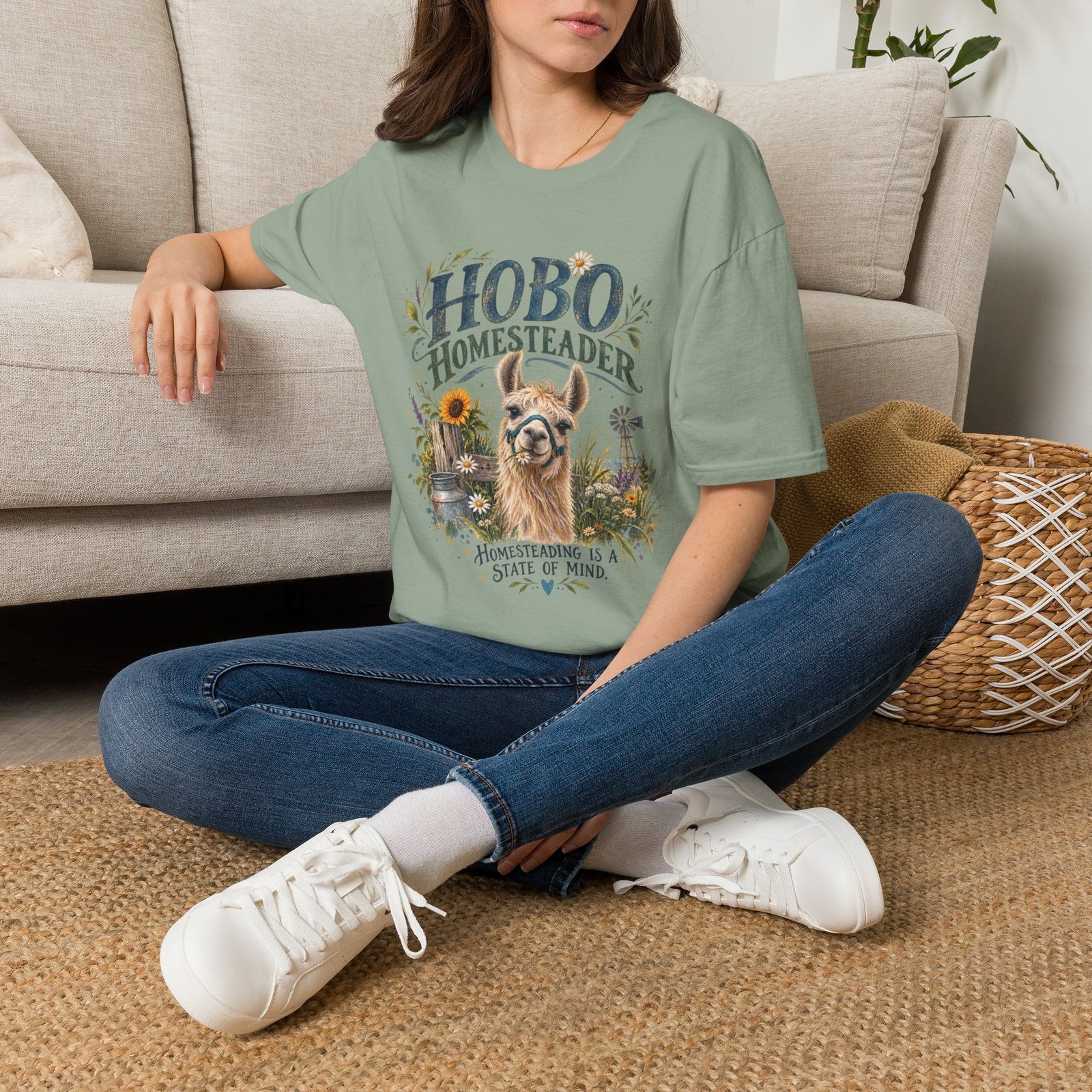 The Hobo Homesteader Tee - Homesteading Is a State of Mind - Image 6