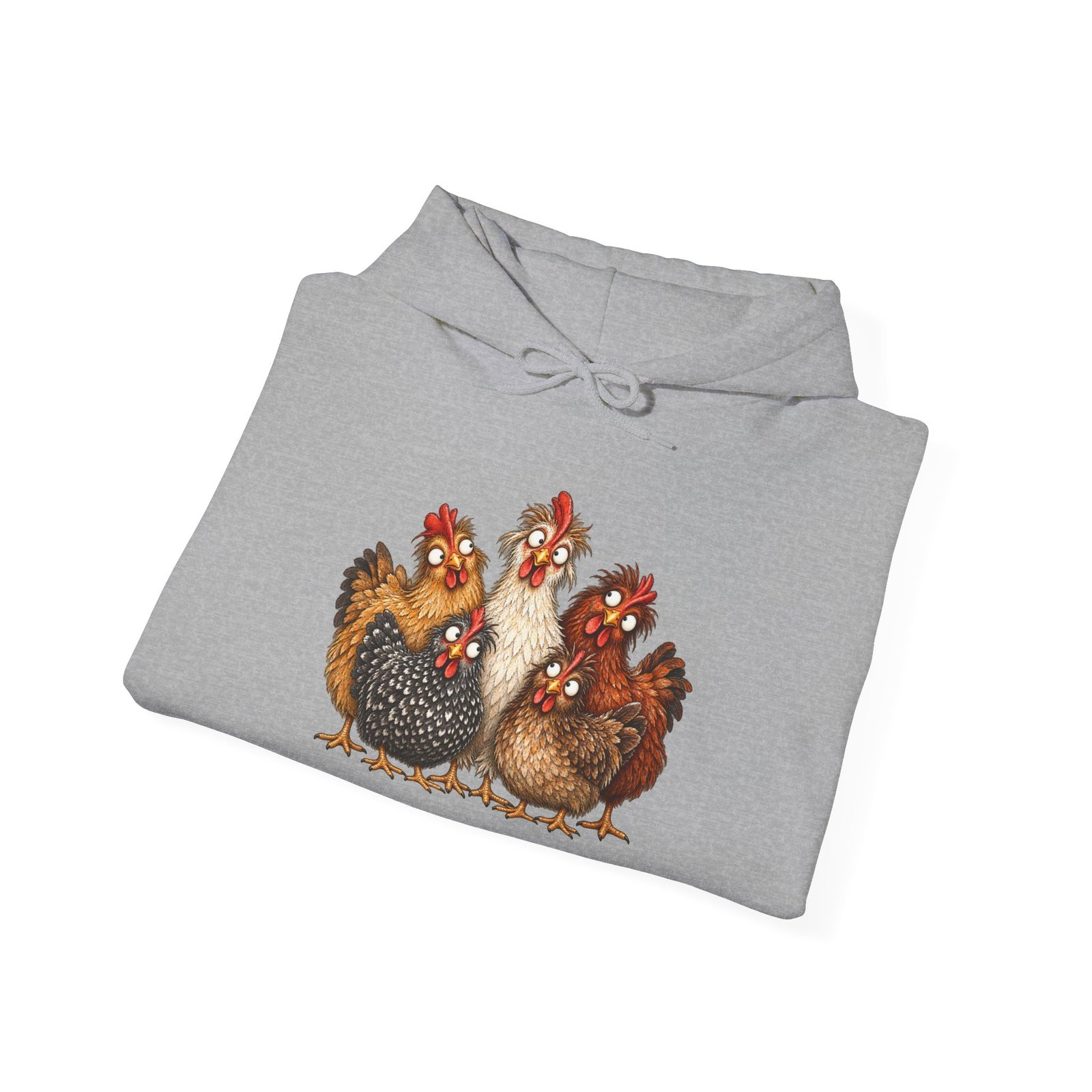 Crazy Chicken Hoodie — Cute Farmhouse Hen Sweatshirt - Image 16
