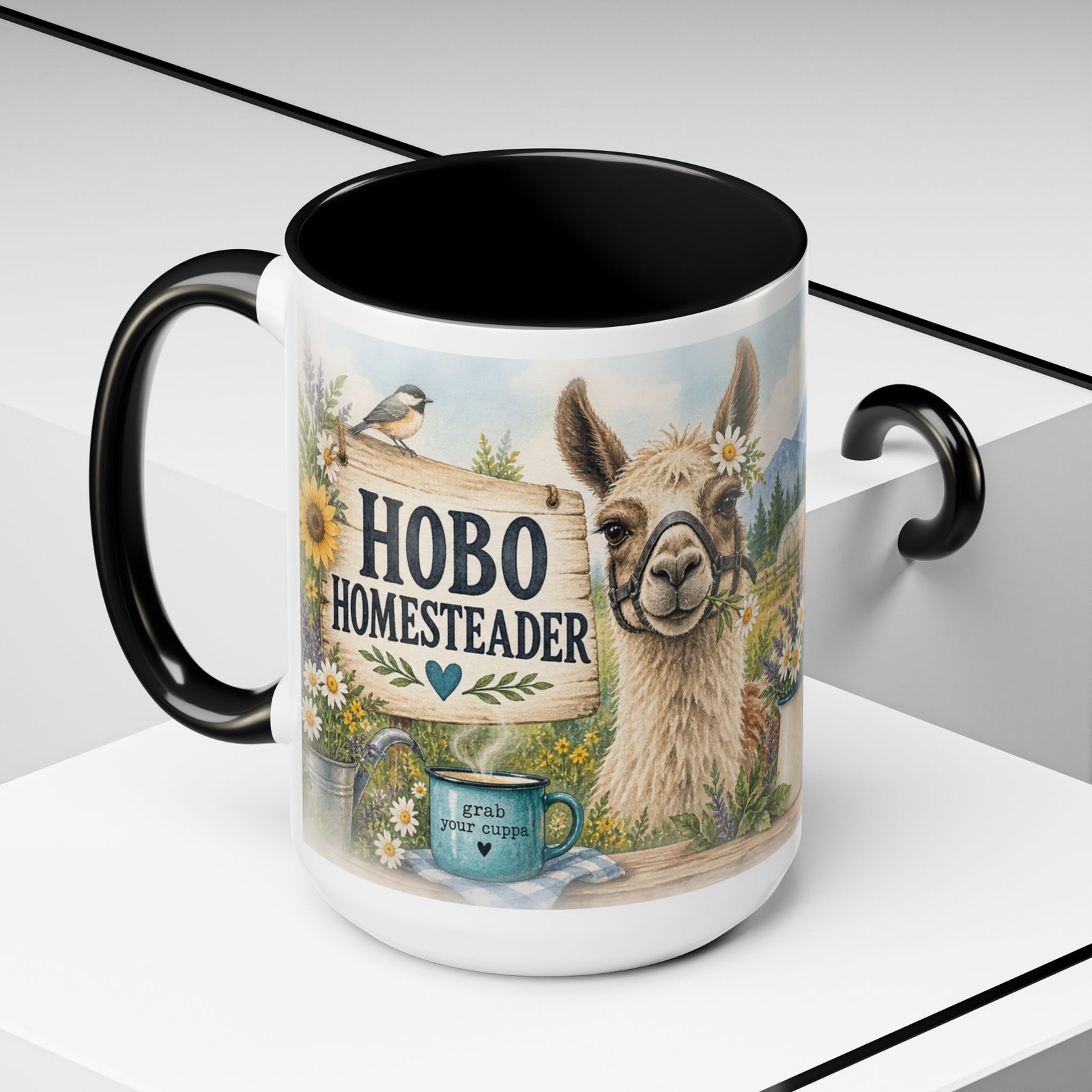 The Hobo Homesteader Cuppa Mug - 11 oz and 15 oz - Image 8