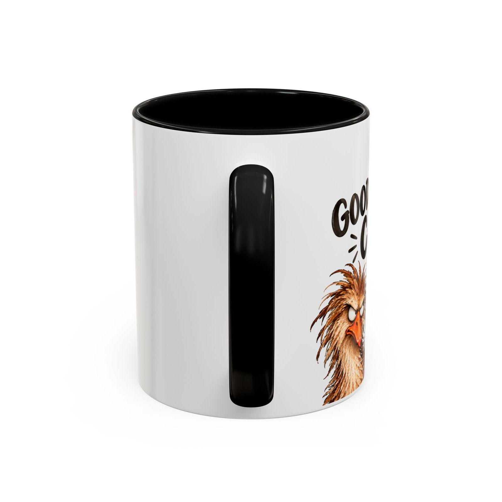 Funny Morning Grumpy Birds Coffee Mug – "Morning, Lucky" Accent Ceramic Mug for Lefties - Image 9