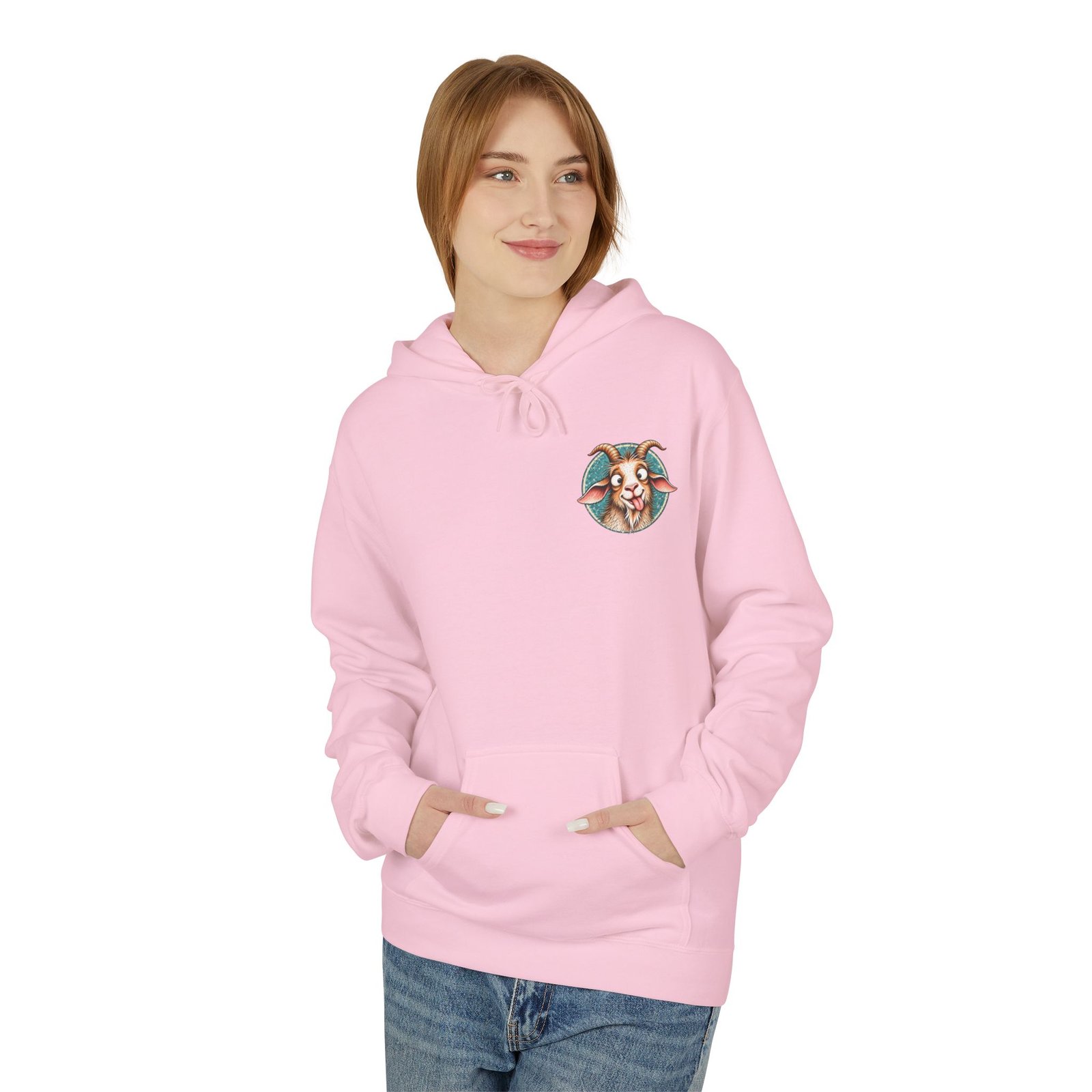 Crazy Goat Lady Hoodie | Funny Goat Lover Homestead Sweatshirt - Image 4