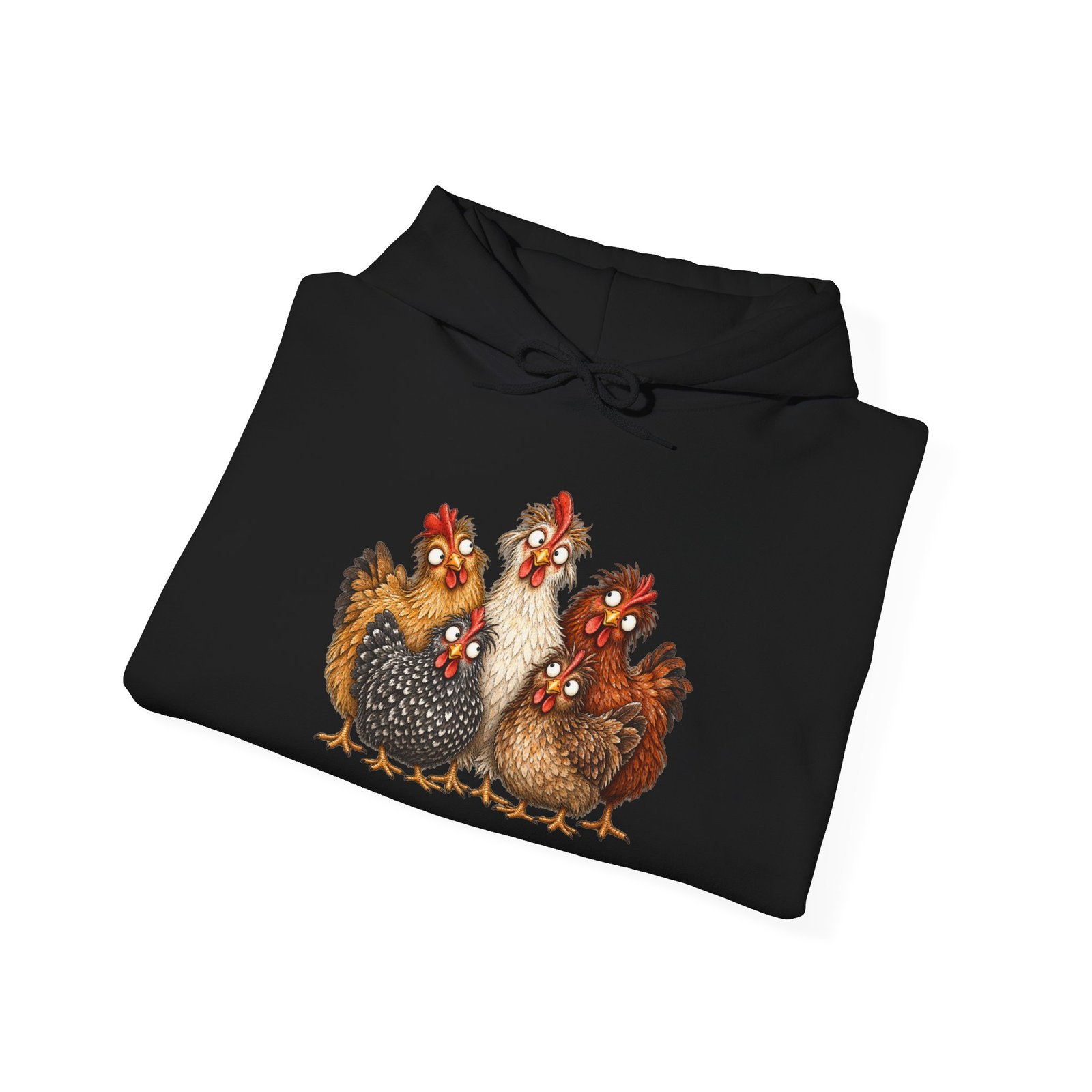Crazy Chicken Hoodie — Cute Farmhouse Hen Sweatshirt - Image 12