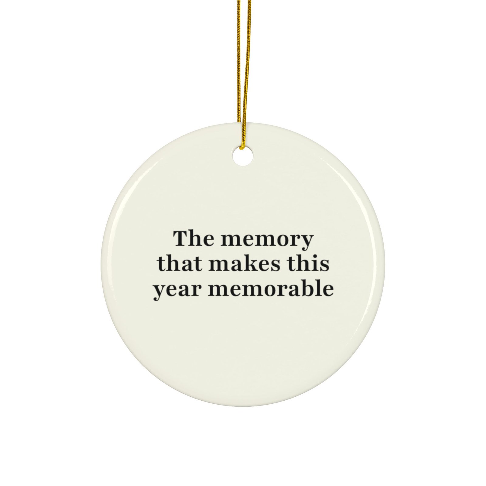 Personalized Dog Family Christmas Ornament 2026 | Family of 4 Ceramic Keepsake with Custom Memory Message - Image 3