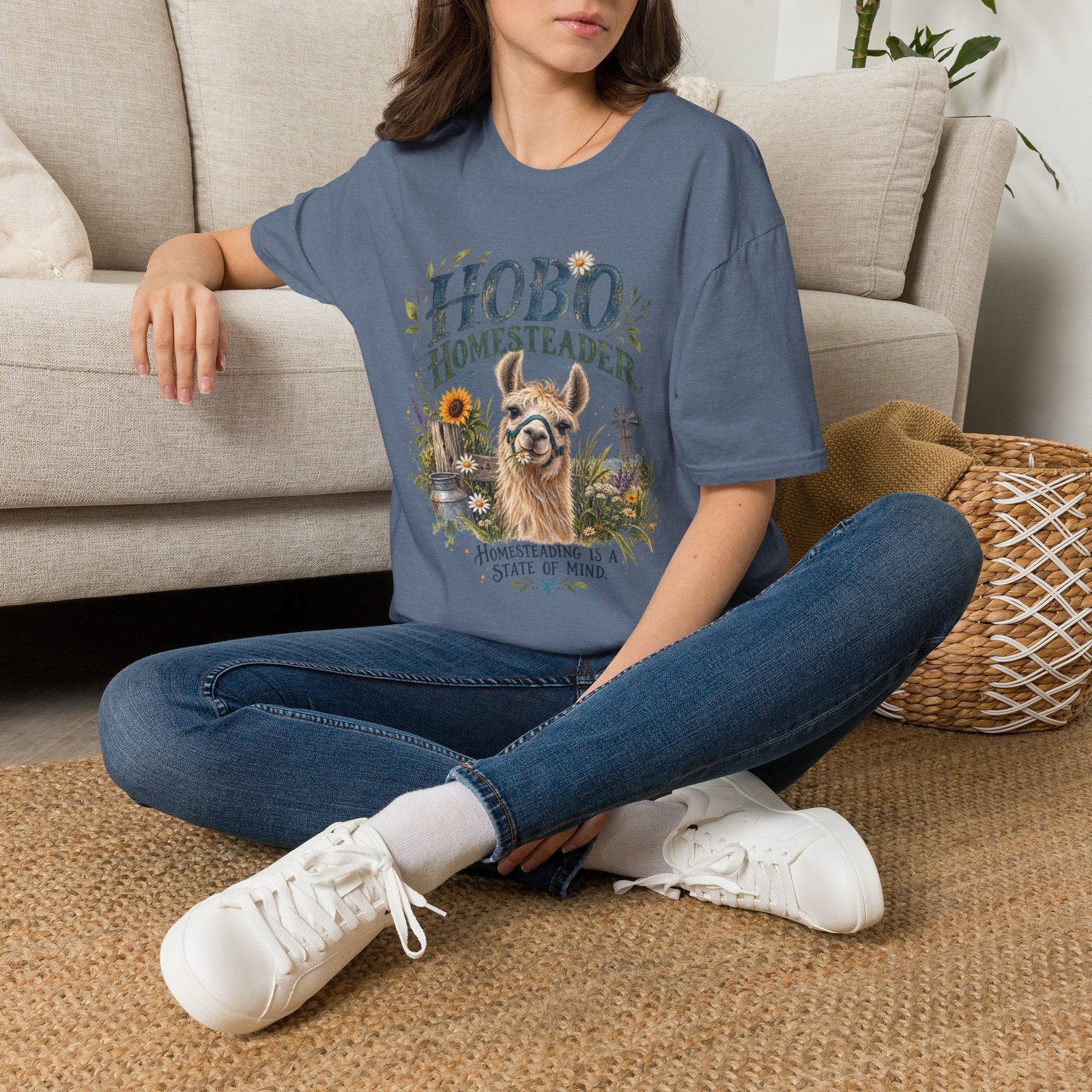 The Hobo Homesteader Tee - Homesteading Is a State of Mind - Image 10