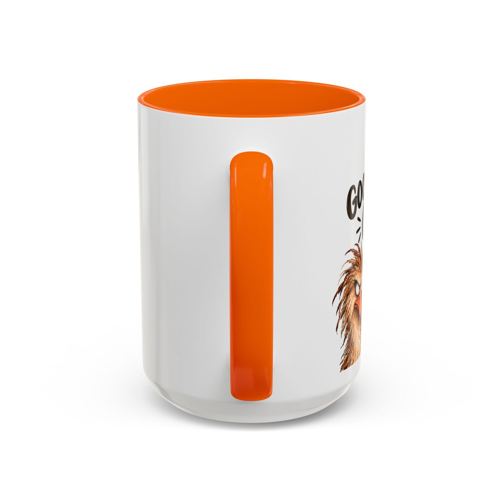 Funny Morning Grumpy Birds Coffee Mug – "Morning, Lucky" Accent Ceramic Mug for Lefties - Image 34