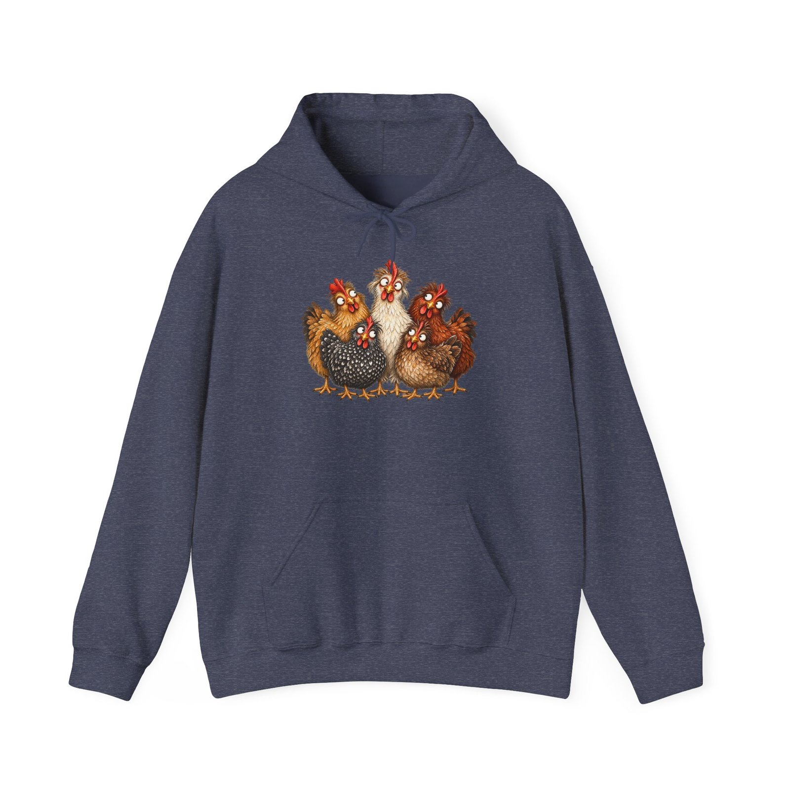 Crazy Chicken Hoodie — Cute Farmhouse Hen Sweatshirt - Image 25