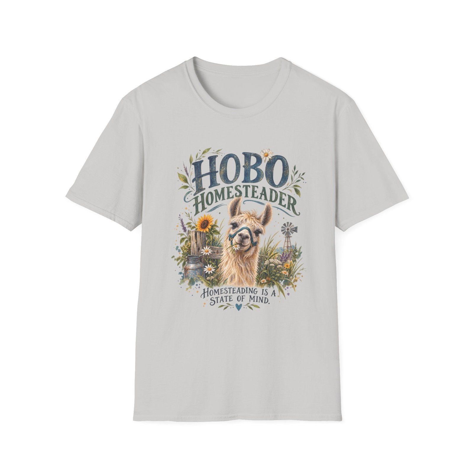 The Hobo Homesteader Tee - Homesteading Is a State of Mind - Image 3