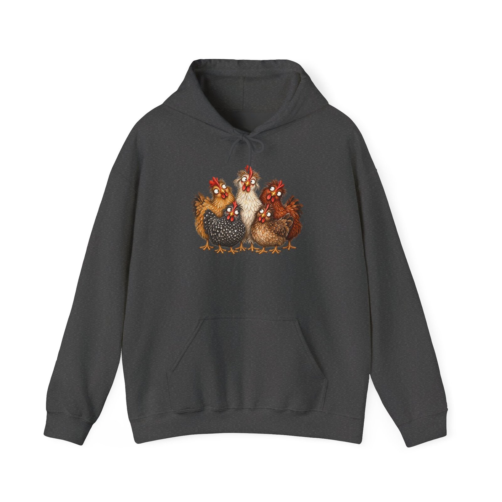 Crazy Chicken Hoodie — Cute Farmhouse Hen Sweatshirt - Image 21