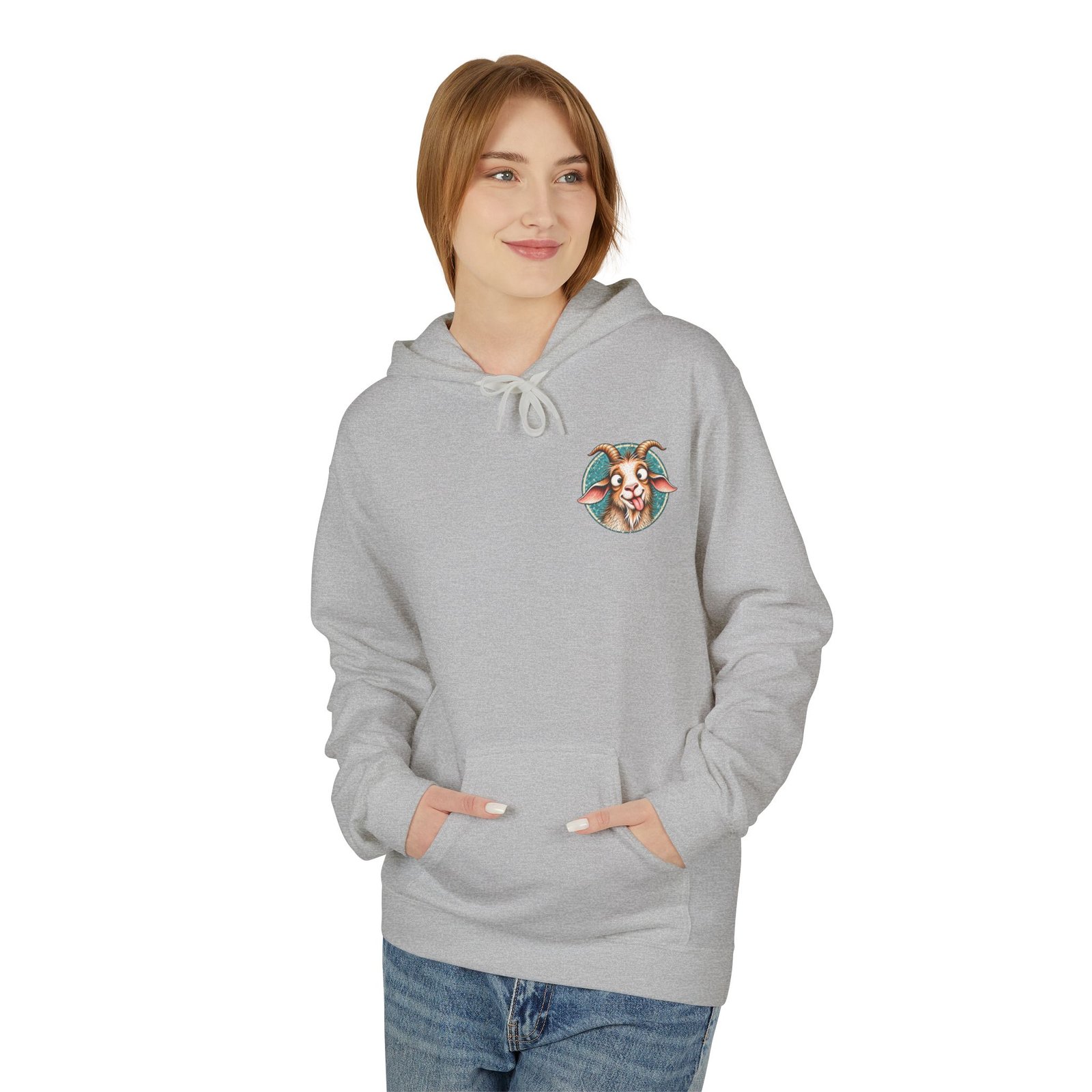 Crazy Goat Lady Hoodie | Funny Goat Lover Homestead Sweatshirt - Image 11