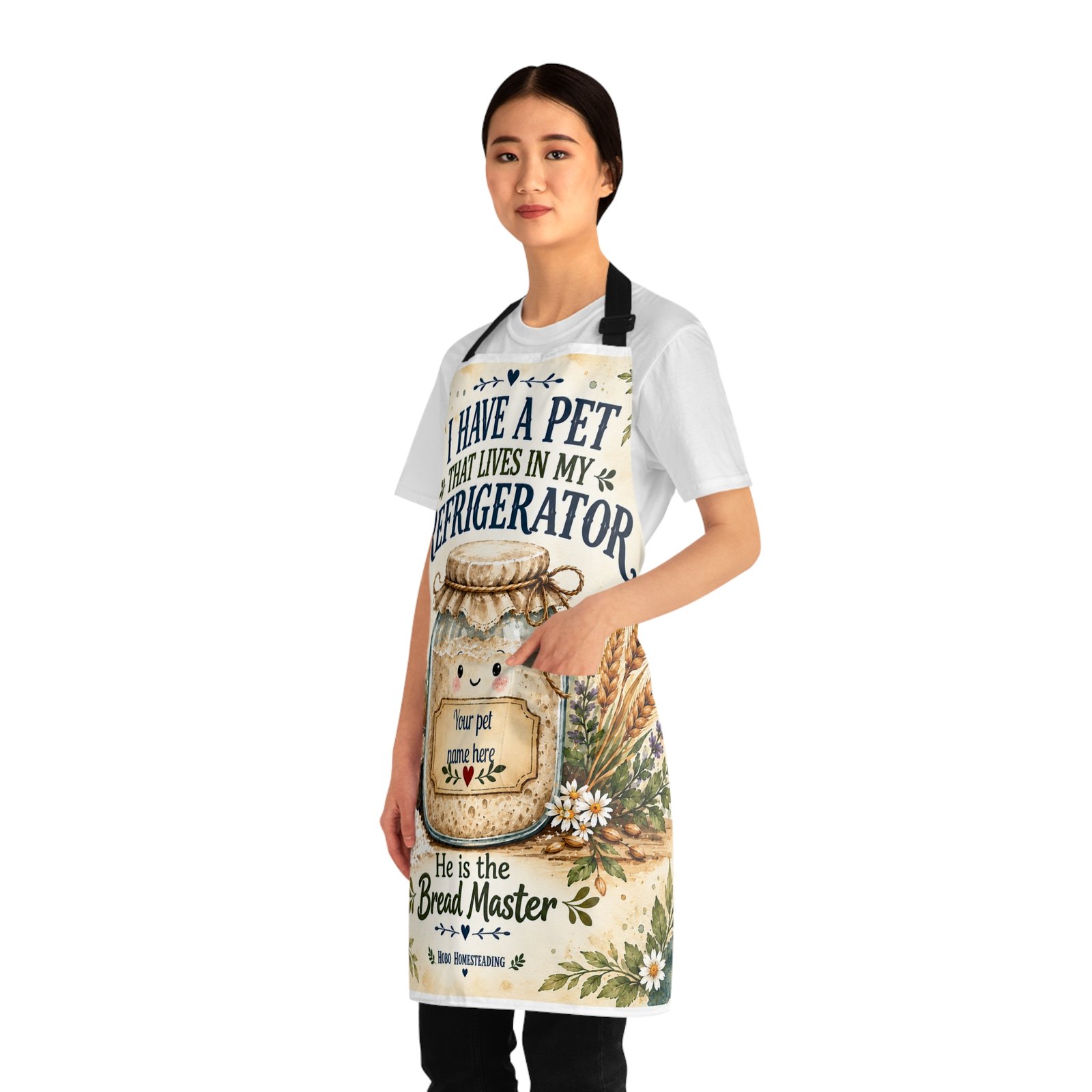 Name Your Sour Dough - the Refrigerator Pet Apron - Image 2