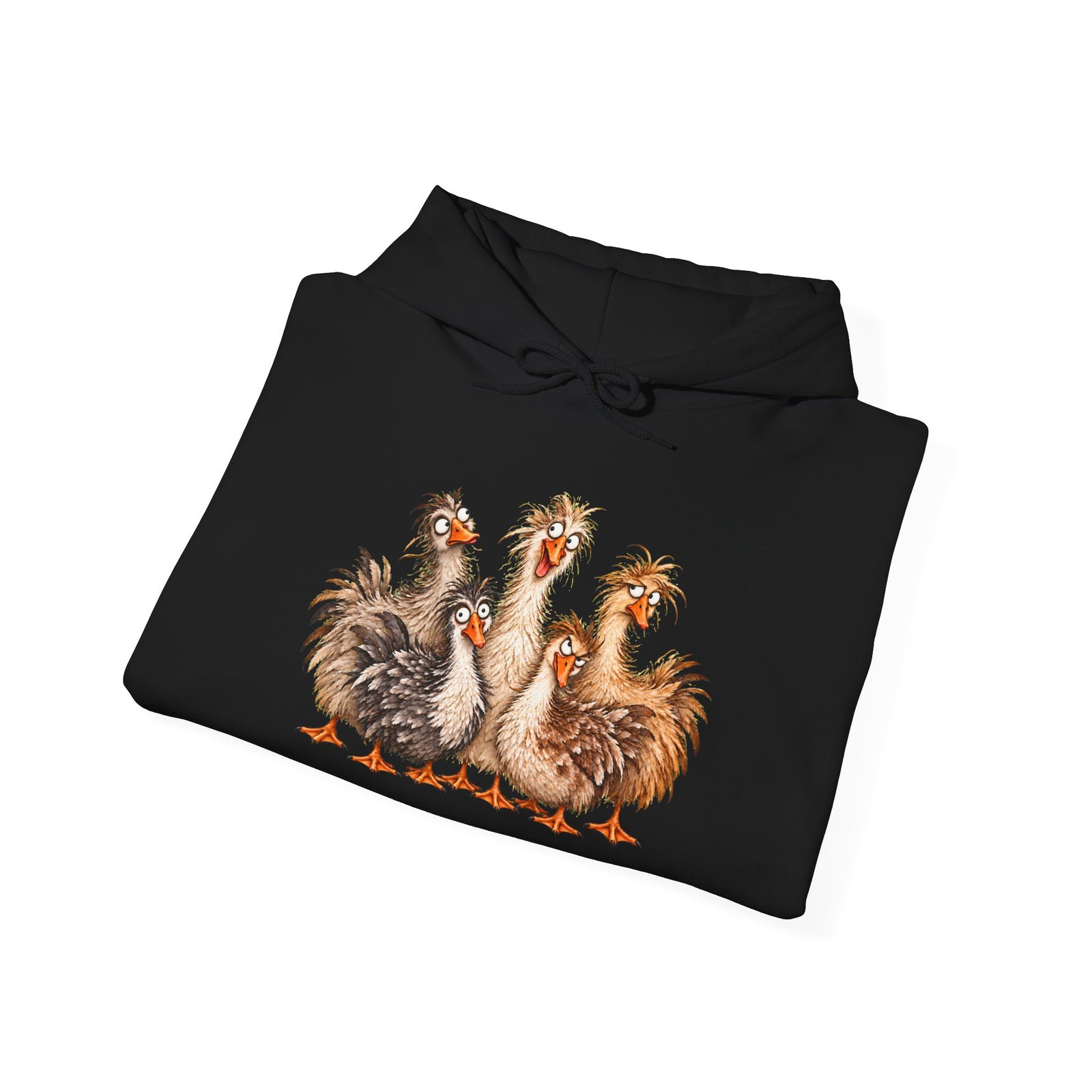 Crazy Goose Hoodie — Funny Farm Goose Illustration Sweatshirt - Image 12