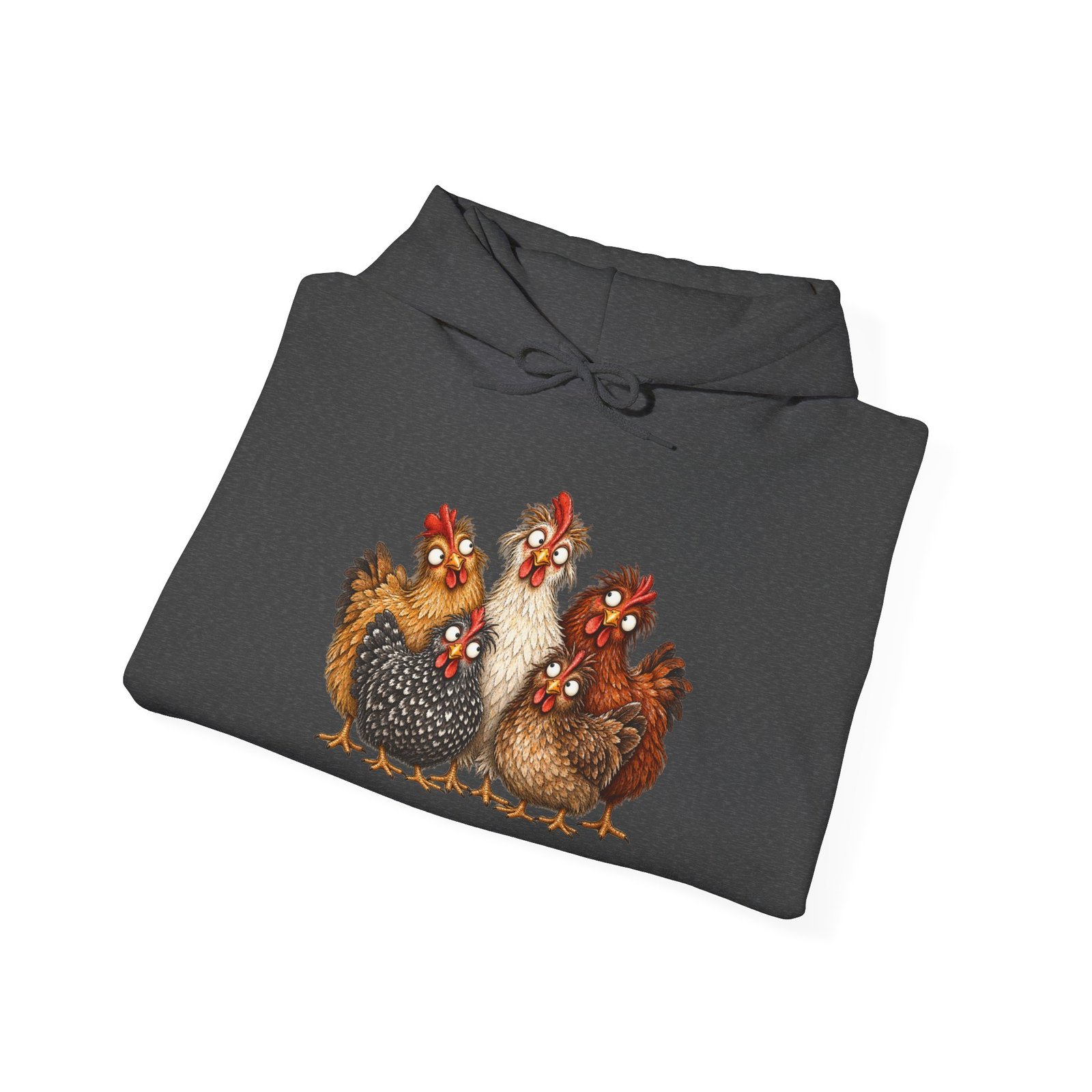 Crazy Chicken Hoodie — Cute Farmhouse Hen Sweatshirt - Image 24